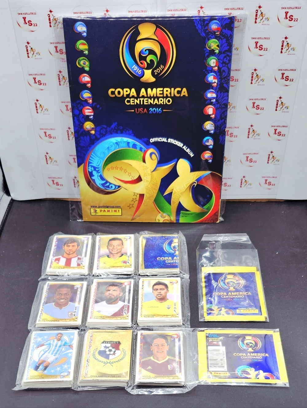 Album Copa America Centenario USA 2016 Full Complete Set